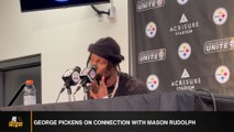 George Pickens Discusses Connection With Steelers' QB Mason Rudolph