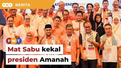 Mat Sabu kekal presiden, Mujahid timbalan