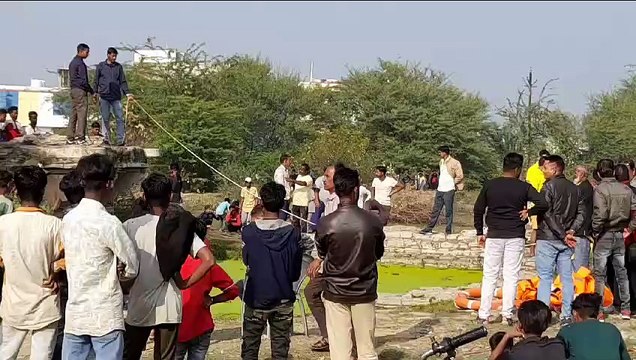 Three year old boy falls into a well without parapet while playing, dies due to drowning