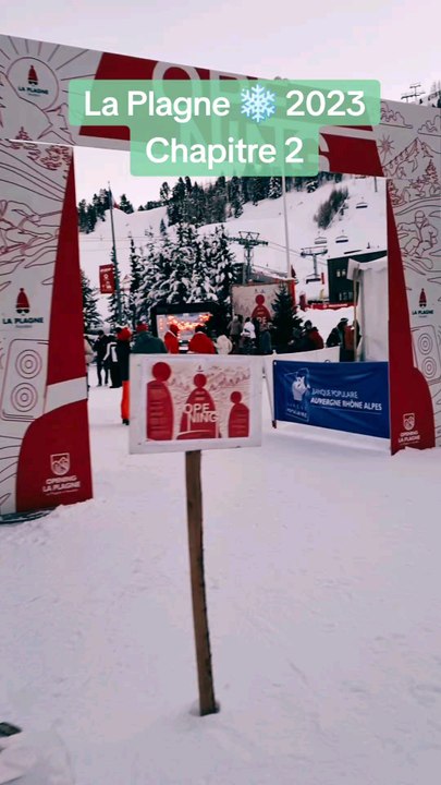 Opening La Plagne 2023 part 2