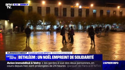 Скачать видео: La ville de Bethléem a décidé d'annuler les festivités de Noël en soutien aux Palestiniens de Gaza