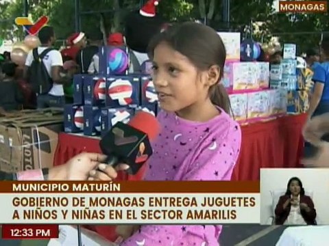 Monagas | Gobierno Regional otorgará más de 300 mil juguetes a niños y niñas durante la época decembrina