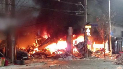 대전서 가스폭발로 식당 화재...1명 중상·11명 경상 / YTN