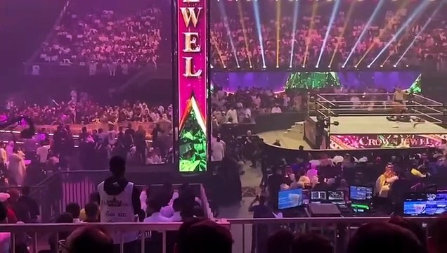 Jey Uso Destroys The Judgment Day To Save Cody Rhodes - WWE Crown Jewel 11/4/2023