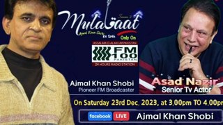 Mulaqat Ajmal Shobi | Asad Nazir Senior Tv Actor | Maks Hd Tv | 23rd Dec 2023