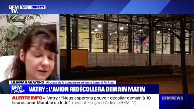 Vatry: Nous sommes très soulagés. Nous attendions cela avec impatience indique Liliana Bakayoko, avocate de la compagnie aérienne Legend Airlines