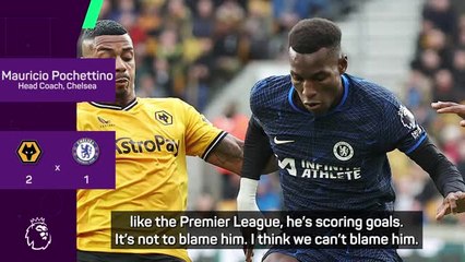 Pochettino defends Chelsea's Jackson after fan jeers in Wolves defeat