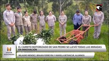 El carrito motorizado de San Pedro se llevó todas las miradas en innovación