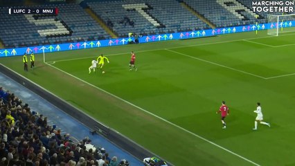 Leeds United Academy's Greatest Goals - Archie Gray vs Manchester United U23 - 2022