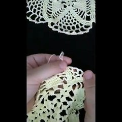 عمل مفرش بخيط المنجد الجزء الرابع(360P)