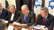 Netanyahu: Israel paying 
