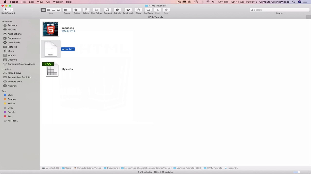 How to INSERT an Image to Your HTML Website - Basic Tutorial