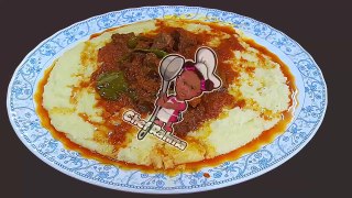 Meat Lentil Rice (Messeto-Maadosa) _ أرز بالعدس مع مرق اللحم (مسيتو-معدوس)