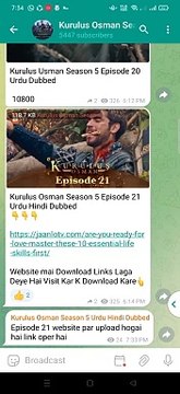 Kurulus Osman Season 5 Episode 22 Urdu Dubbed Harpal Geo