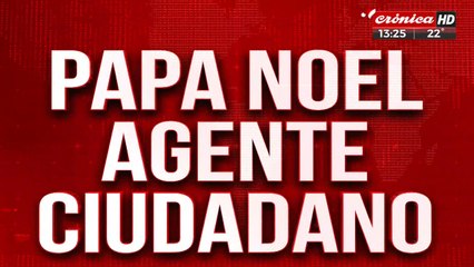 Papá Noel justiciero: atrapó un ladrón en Rosario