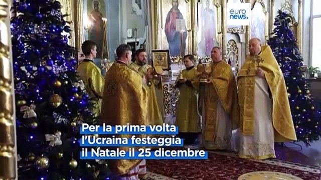 L'Ucraina anticipa il Natale ortodosso per andare contro la Russia