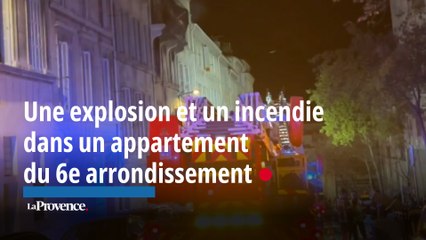 Marseille : une explosion et un incendie dans un appartement dans le 6e arrondissement
