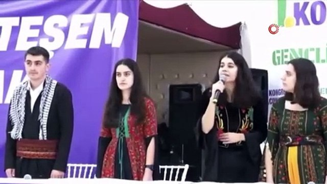 DEM'in kongresi terör propagandasına dönüştü! Çok sayıda gözaltı var