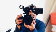 5K Digital Camera, WiFi Vlogging Camera with 32G SD Card, 48MP Autofocus Compact Camera 6-Axis Stabilization Travel Camera with UV Filter 16x Digital Zoom and 2 Batteries for Boys, Girls, Beginners