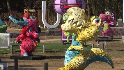 "지역 명소 염원 담아"...울산 간절곶에 '정크아트' 우뚝 / YTN