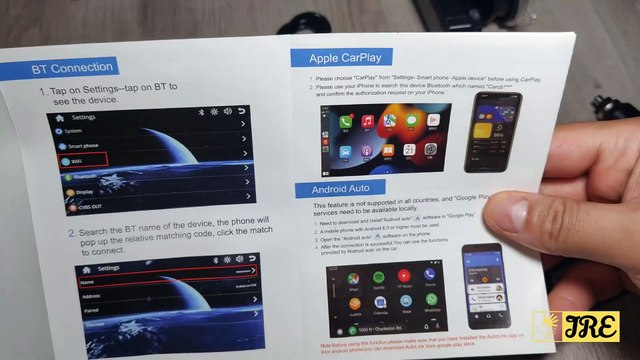 Autoabc Q7 7inch Carplay Auto Touch Screen Multimedia Display (Unboxing)