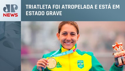 Luisa Baptista, triatleta campeã panamericana, segue internada na UTI