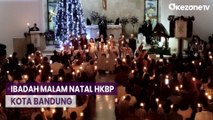 Penuh Sesak, Jemaat Gereja HKBP Kota Bandung Tetap Beribadah dengan Khidmat