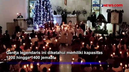 Antusias Ribuan Jemaat HKBP Kota Bandung Ikuti Ibadah Malam Natal