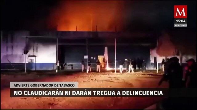 El gobernador de Tabasco busca a los responsables de los hechos violentos