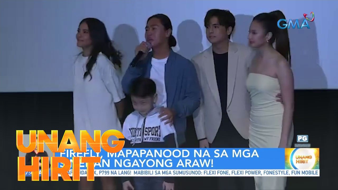 Firefly, NOW SHOWING in cinemas nationwide! | Unang Hirit