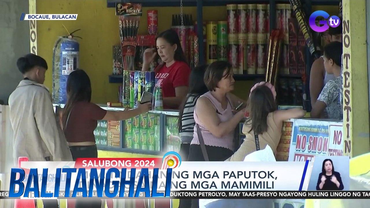 Presyo ng mga paputok, tataas pa habang papalapit ang bagong taon | BT