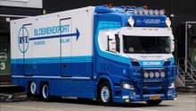 Scania . VAN DER MEER (RVE) __ R530 V8 __ LOUD SOUND
