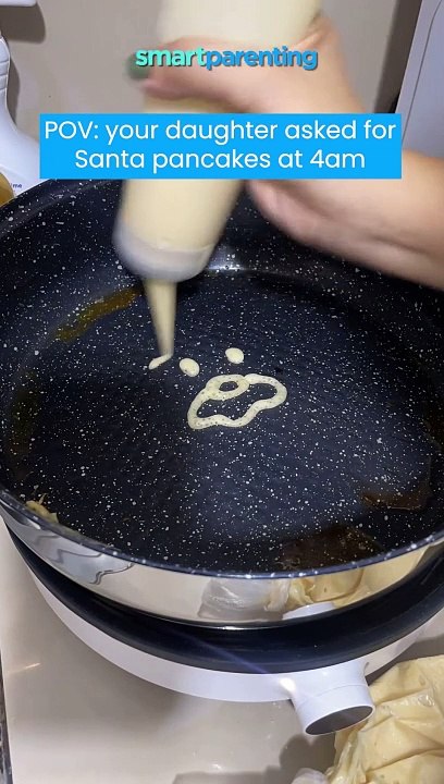 POV: Your Daughter Asked For Santa Pancakes At 4AM