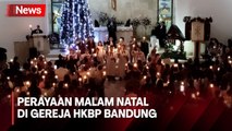 Dihadiri Ribuan Jemaat, Perayaan Natal di Gereja HKBP Bandung Berlangsung Khidmat