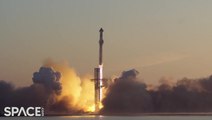 Slow Motion Views Of SpaceX's Starship Mega Rocket Liftoff