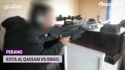 Pejuang Al Qassam Tembak Mati Tentara Israel dari Reruntuhan Bangunan