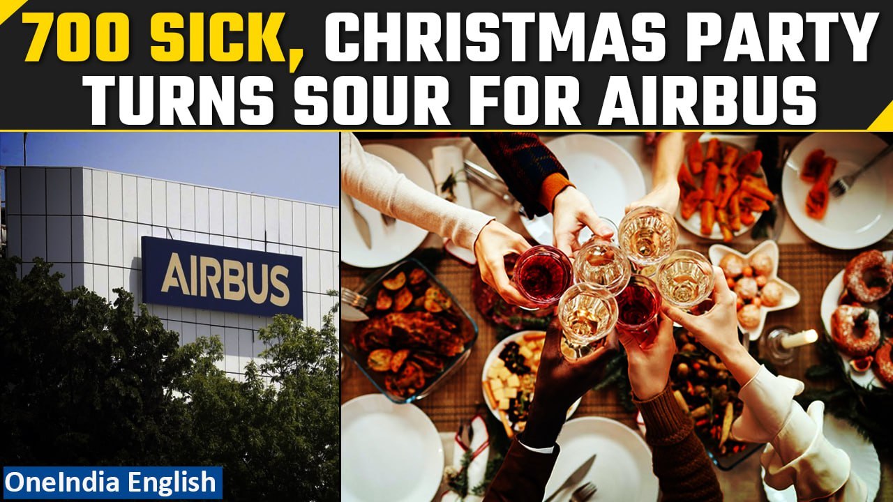 Dozens at Airbus Fall Sick Following Company’s Christmas Party in France| Oneindia News