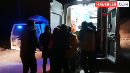 Ağrı'da kar nedeniyle iş makinesi uçuruma yuvarlandı: 2 ölü, 2 kayıp