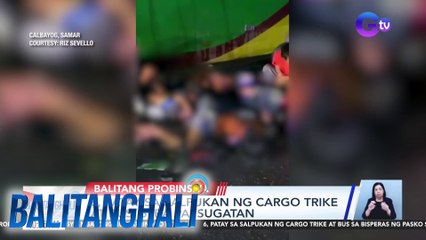 6, Patay sa salpukan ng cargo trike at bus; 6 iba pa, sugatan | BT