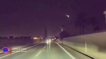 Tesla Camera Captures Meteor Falling From Night Sky | TeslaCam Live