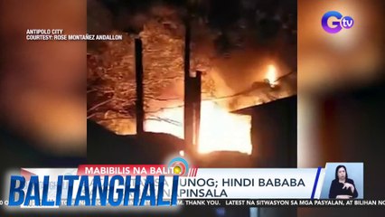 Bata, patay sa sunog; hindi bababa sa 17 bahay, napinsala | BT