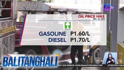 Ilang produktong petrolyo, may taas-presyo ngayong linggo | BT