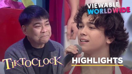 TiktoClock: ‘12 Boys of Christmas’ candidate, ginawan ng TULA ang Tiktropa!