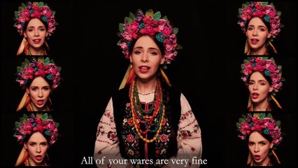 Shchedryk   Щедрик. Carol of the Bells. Original Ukrainian Version with English and Ukrainian Lyrics