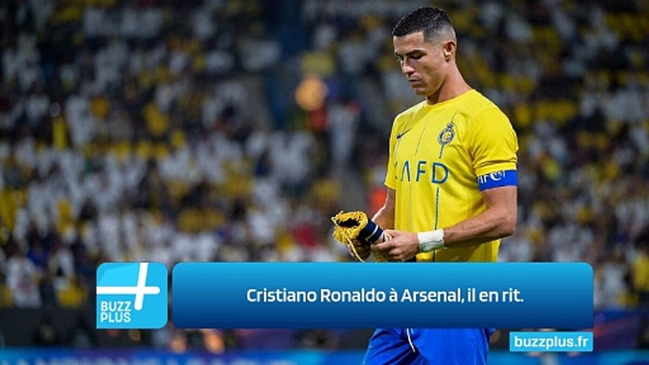 Cristiano Ronaldo à Arsenal, il en rit. - Vidéo Dailymotion