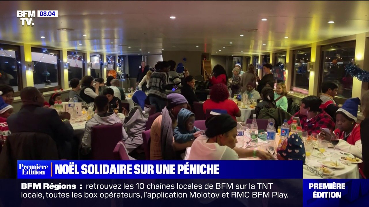 À Paris, une soirée solidaire pour 650 personnes organisée par le Secours Catholique sur une péniche