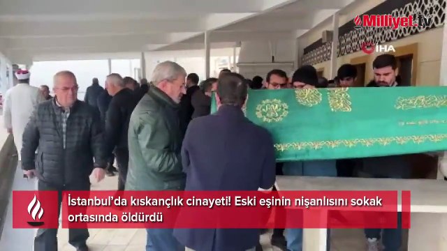 İstanbul’da kıskançlık cinayeti! Eski eşinin nişanlısını sokak ortasında öldürdü