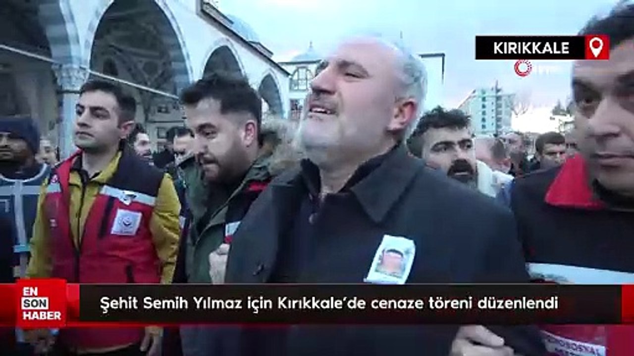 Şehit Semih Yılmaz için Kırıkkale'de cenaze töreni düzenlendi
