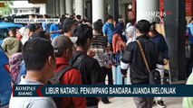 Penumpang di Bandara Juanda Melonjak hingga 49 Ribu Orang di Libur Nataru