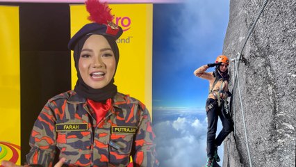 Selepas tawan Kinabalu, Hawa Rizwana teringin main motor tapi ayah tak bagi pula!